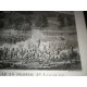 GRAVURE ANCIENNE NAPOLEON BATAILLE DE MONTEBELLO ET CASTEGGIO