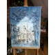 Tableau peinture huile sur toile orientaliste