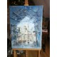 Tableau peinture huile sur toile orientaliste