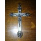 Crucifix en nacre et argent XIXEME siècle