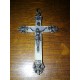 Crucifix en nacre et argent XIXEME siècle
