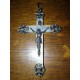 Crucifix en nacre et argent XIXEME siècle