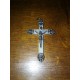 Crucifix en nacre et argent XIXEME siècle