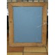 Miroir en bois peint