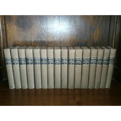 Causeries du Lundi par C.A Sainte-beuve complet de ses 16 tomes