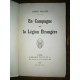 En campagne avec la légion étrangère par albert Erlande édition originale