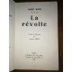 La révolte par Josef Roth édition originale numérotée suralfa navarre
