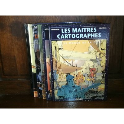 Les Maîtres Cartographes par Arleston et Glaudel Collection complète 6 tomes