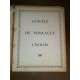 Contes de perrault choisis