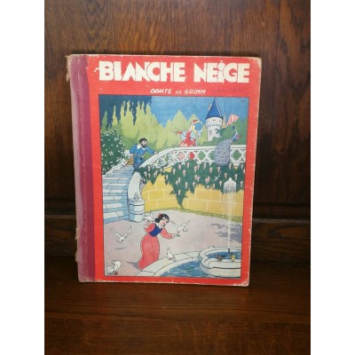 Blanche neige conte de grimm avec des illustrations d'Evariste