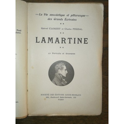 Lamartine par Gabriel Clouzet et Charles Fegdal