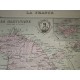 Carte ancienne Authentique de La Martinique 1861
