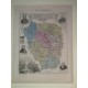 Carte ancienne Authentique de La Seine et Oise 1861