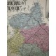 Carte ancienne Authentique de L'Eure et Loire 1861