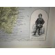 Carte ancienne Authentique de La Corse 1861