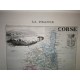 Carte ancienne Authentique de La Corse 1861