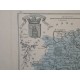 Carte ancienne Authentique du Tarn 1861