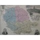 Carte ancienne Authentique du Tarn 1861