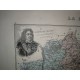 Carte ancienne Authentique de l'Allier 1861