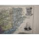 Carte ancienne Authentique du Doubs 1861