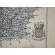 Carte ancienne Authentique de La Seine et Marne 1861