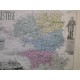 Carte ancienne Authentique du Finistère 1861