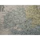 Carte ancienne Authentique du Finistère 1861
