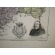 Carte ancienne Authentique de la Seine-Inférieure 1861