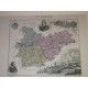 Carte ancienne Authentique du Tarn et Garonne 1861