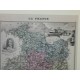 Carte ancienne Authentique d'Ille et Vilaine 1861