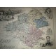 Carte ancienne Authentique de la Loire Inférieure 1861