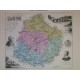 Carte ancienne Authentique de la Sarthe 1861