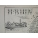Carte ancienne Authentique du Haut-Rhin 1861