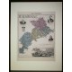 Carte ancienne Authentique de la Haute-Garonne 1861