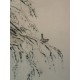 Le petit Oiseau dans la Neige par François Soulas Eau forte épreuve d'artiste