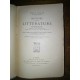 Histoire de la Littérature Française par Emile Faguet 2 Tomes Complet