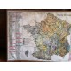 Carte de géographie de la France ancienne