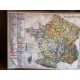 Carte de géographie de la France ancienne