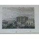 Gravure ancienne La bastille