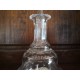 Carafe en cristal de forme poire