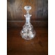 Carafe en cristal de forme poire