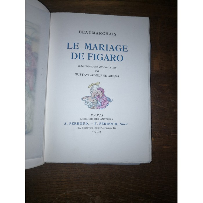 Le Mariage De Figaro Nombre De Pages