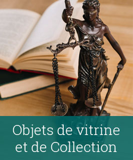 Objets de vitrine et collection